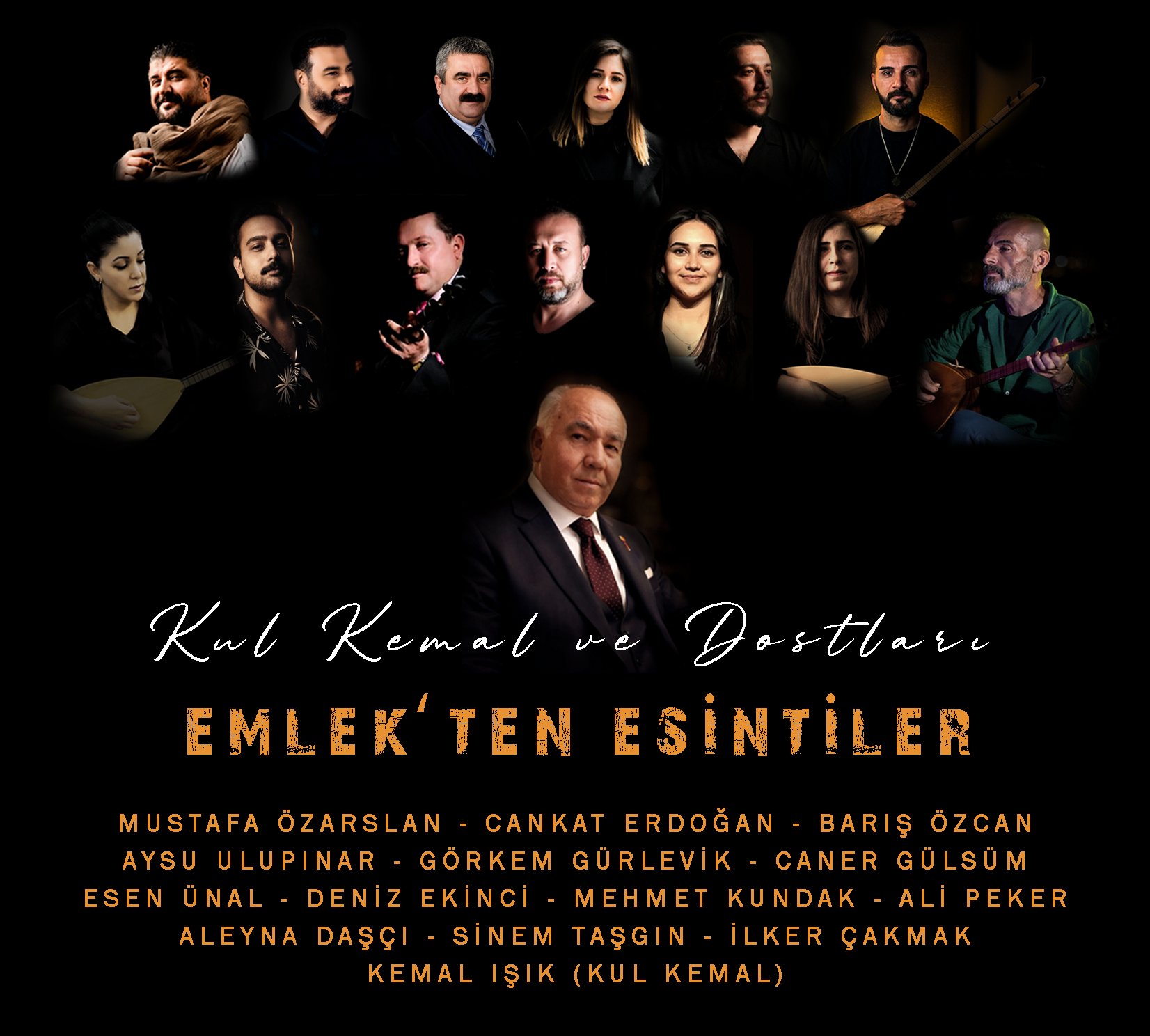 Kul Kemal Ve Dostları - Emlek' ten Esintiler Albümü Çıktı !
